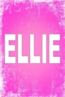 Ellie : 100 Pages 6 X 9 Personalized Name on Journal Notebook - Book