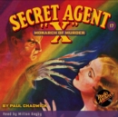 Secret Agent X #17 Monarch of Murder - eAudiobook
