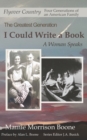 I Could Write a Book : A Woman Speaks - Book