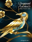 Steampunk Animals Coloring Book for Adults - Book