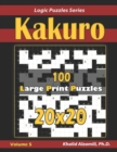 Kakuro : 100 Large Print (20x20) Puzzles - Book