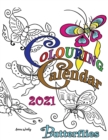 Colouring Calendar 2021 Butterflies - Book
