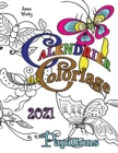Calendrier de Coloriage 2021 Papillons - Book