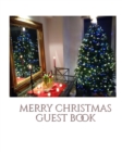 Merry christmas blank guest book : Merry christmas guest book - Book