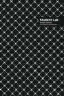 Student Lab Pocket Journal 6 x 9, 102 Sheets, Double Sided, Non Duplicate Quad Ruled Lines, (Black) - Book