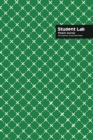 Student Lab Pocket Journal 6 x 9, 102 Sheets, Double Sided, Non Duplicate Quad Ruled Lines, (Green) - Book