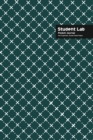 Student Lab Pocket Journal 6 x 9, 102 Sheets, Double Sided, Non Duplicate Quad Ruled Lines, (Olive Green) - Book