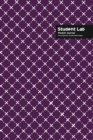 Student Lab Pocket Journal 6 x 9, 102 Sheets, Double Sided, Non Duplicate Quad Ruled Lines, (Purple) - Book