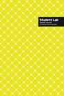 Student Lab Pocket Journal 6 x 9, 102 Sheets, Double Sided, Non Duplicate Quad Ruled Lines, (Yellow) - Book