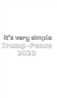 it's very simple Trump Pence 2020 Creative journal : it's very simple Trump Pence 2020 Creative journal - Book