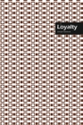 Loyalty Lifestyle, Creative, Write-in Notebook, Dotted Lines, Wide Ruled, Medium Size 6 x 9 Inch, 288 Pages (Coffee) - Book