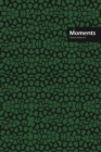 Moments Lifestyle, Animal Print, Write-in Notebook, Dotted Lines, Wide Ruled, Medium Size 6 x 9 Inch, 288 Pages (Green) - Book