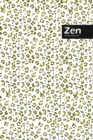 Zen Lifestyle, Animal Print, Write-in Notebook, Dotted Lines, Wide Ruled, Medium Size 6 x 9 Inch (Beige) - Book