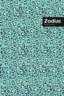 Zodiac Lifestyle, Animal Print, Write-in Notebook, Dotted Lines, Wide Ruled, Medium Size 6 x 9 Inch, 144 Pages (Blue) - Book