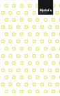 Sketch'n Lifestyle Sketchbook, (Cubes Pattern Print), 6 x 9 Inches, 102 Sheets (Yellow) - Book