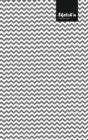 Sketch'n Lifestyle Sketchbook, (Waves Pattern Print), 6 x 9 Inches (A5), 102 Sheets (Gray) - Book