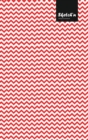 Sketch'n Lifestyle Sketchbook, (Waves Pattern Print), 6 x 9 Inches (A5), 102 Sheets (Red) - Book