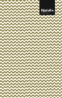 Sketch'n Lifestyle Sketchbook, (Waves Pattern Print), 6 x 9 Inches (A5), 102 Sheets (Beige) - Book