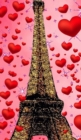Paris eiffel tower glitter glitter red hearts creative blank journal sir Michael designer edition : Paris eiffel tower glitter red hearts creative blank journal sir Michael - Book
