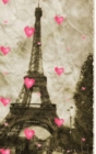 paris Eiffel Tower pink hearts Vintage creative blank page journal : paris Eiffel Tower pink hearts Vintage creative blank page journal - Book