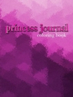 princess Pink Journal blank coloring book $ir Michael designer edition : princess Pink Journal blank coloring book - Book