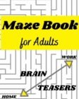 Maze Book for Adults - Book