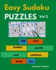 Easy Sudoku Puzzles Vol 2 - Book