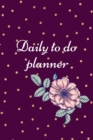 Daily to do planner : To-Do List Notebook, Planner, Daily Checklist, 6x9 inch - Book