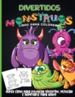 Monstruos Libro Para Colorear : Un divertido libro de colorear para ninos de 4 a 8 anos - Para ninos de 9 a 12 anos - Book