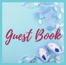 Premium Guest Book - Baby Shower It's a Boy - 80 Premium color pages- 8.5 x8.5 - Book