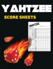 Yahtzee Score Sheets : Fun Score Pads for Scorekeeping With 8.5" x 11" Yahtzee Score Cards - 100 Large Yahtzee Score Pads - Book