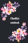 Checklist Log for women : checklist simple to-do lists to-do checklists for daily and weekly planning daily planner daily organizer 6x9 inch with 120 pages - Book