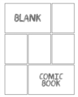 Blank Comic Book : Draw Your Own Comics A Large 7.5x9.25 Notebook and Sketchbook for Kids and Adults to Unleash Creativity - Book