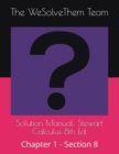 Solution Manual : Stewart Calculus 8th Ed.: Chapter 1 - Section 8 - Book