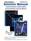 Solution Manual : Stewart Early Transcendentals Calculus 8th Ed.: Chapter 2 - Section 6 - Book