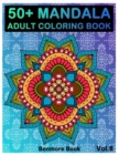 50+ Mandala : Adult Coloring Book 50 Mandala Images Stress Management Coloring Book For Relaxation, Meditation, Happiness and Relief & Art Color Therapy(Volume 8) - Book