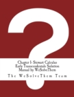 Chapter 1- Stewart Calculus Early Transcendentals Solution Manual by WeSolveThem - Book