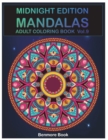 Midnight Edition Mandala : Adult Coloring Book 50 Mandala Images Stress Management Coloring Book For Relaxation, Meditation, Happiness and Relief & Art Color Therapy(Volume 9) - Book