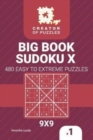 Creator of puzzles - Big Book Sudoku X 480 Easy to Extreme (Volume 1) - Book