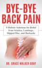 Bye-Bye Back Pain : 9 Holistic Solutions for Relief from Sciatica, Lumbago, Slipped Disc, and Backache - Book