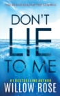Don't Lie to Me - Book