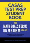 CASAS Test Prep Student Book for Math GOALS Forms 917M and 918M Level C/D - Book