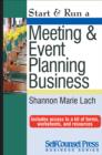 Start & Run a Meeting and Event Planning Business - eBook