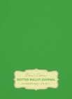 Large 8.5 x 11 Dotted Bullet Journal (Spring Green #15) Hardcover - 245 Numbered Pages - Book