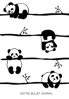 Cute Pandas - Dotted Bullet Journal : Medium A5 - 5.83X8.27 - Book