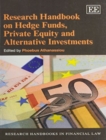 Research Handbook on Hedge Funds, Private Equity and Alternative Investments - Book