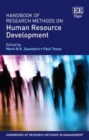 Handbook of Research Methods on Human Resource Development - eBook