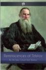 Reminiscences of Tolstoy - eBook