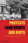 Protests, Land Rights, and Riots : Postcolonial Struggles in Australia in the 1980s - eBook