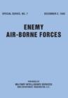 Enemy Airborne Forces (Special Series No.7) - Book